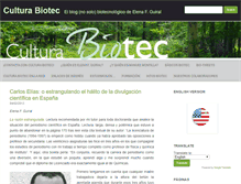 Tablet Screenshot of culturabiotec.com